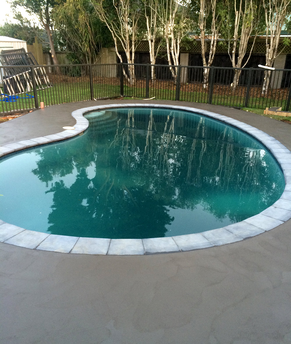 sprayed concrete pool