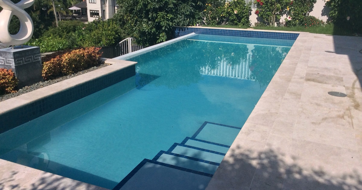 pool excavation and landscaping